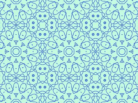 Islamic Patterns Geometric Art Arabic Background Wallpaper Stock Illustration