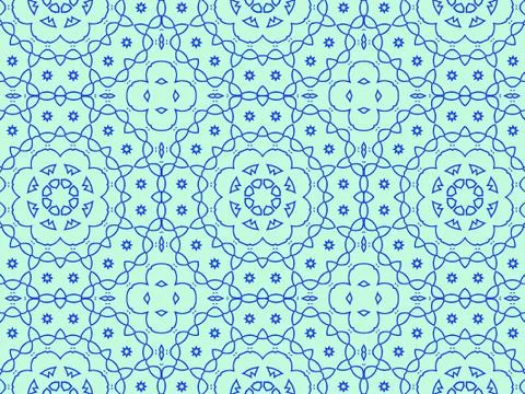 Islamic Patterns Geometric Art Arabic Background Wallpaper Stock Illustration