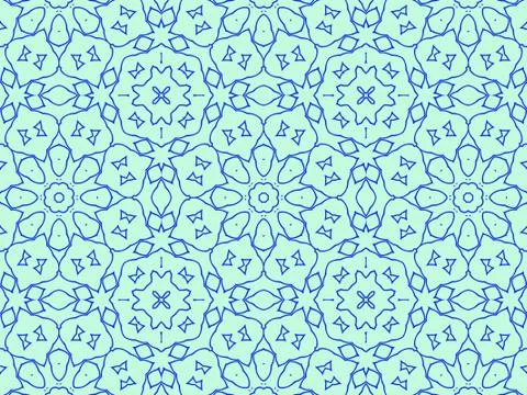 Islamic Patterns Geometric Art Arabic Background Wallpaper Stock Illustration