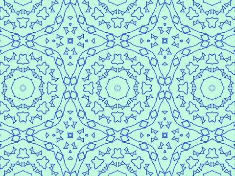 Islamic Patterns Geometric Art Arabic Background Wallpaper Stock Illustration