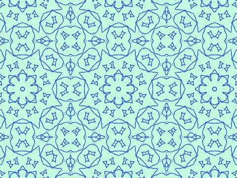 Islamic Patterns Geometric Art Arabic Background Wallpaper Stock Illustration