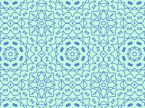 Islamic Patterns Geometric Art Arabic Background Wallpaper Stock Illustration