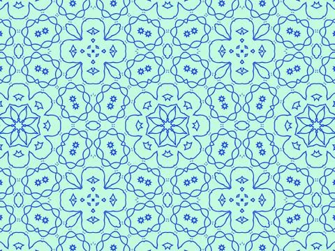 Islamic Patterns Geometric Art Arabic Background Wallpaper Illustrazione stock