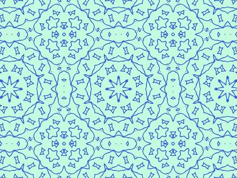 Islamic Patterns Geometric Art Arabic Background Wallpaper Stock Illustration