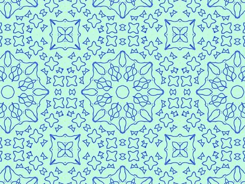 Islamic Patterns Geometric Art Arabic Background Wallpaper Stock Illustration