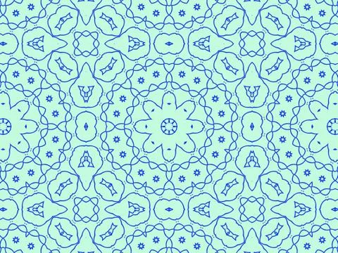 Islamic Patterns Geometric Art Arabic Background Wallpaper Stock Illustration