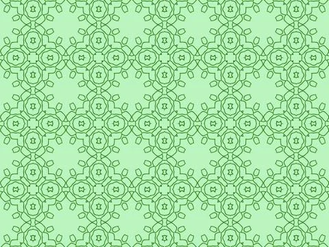 Islamic Patterns Geometric Art Arabic Background Wallpaper Stock Illustration