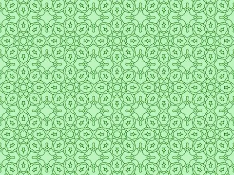 Islamic Patterns Geometric Art Arabic Background Wallpaper Stock Illustration