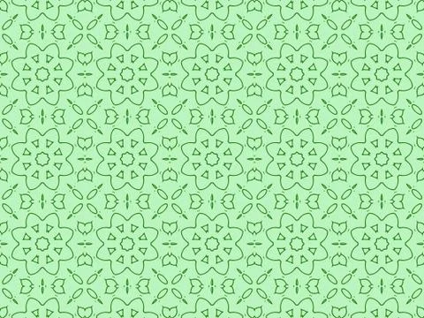 Islamic Patterns Geometric Art Arabic Background Wallpaper Stock Illustration