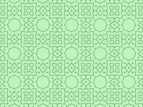 Islamic Patterns Geometric Art Arabic Background Wallpaper Stock Illustration