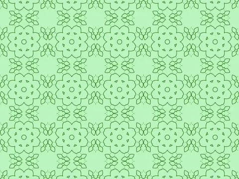 Islamic Patterns Geometric Art Arabic Background Wallpaper Stock Illustration