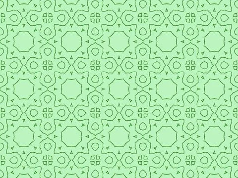 Islamic Patterns Geometric Art Arabic Background Wallpaper Illustrazione stock