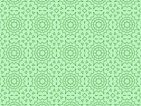 Islamic Patterns Geometric Art Arabic Background Wallpaper Illustrazione stock