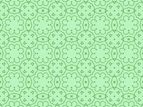 Islamic Patterns Geometric Art Arabic Background Wallpaper Stock Illustration