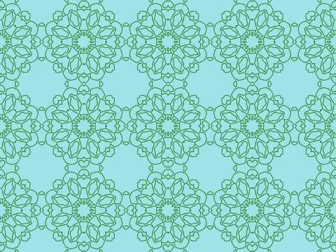 Islamic Patterns Geometric Art Arabic Background Wallpaper Stock Illustration