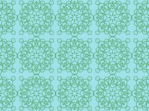 Islamic Patterns Geometric Art Arabic Background Wallpaper Stock Illustration