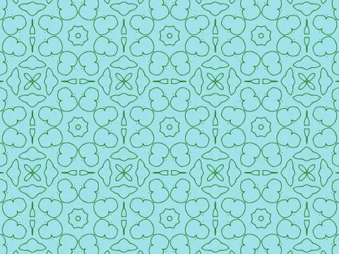 Islamic Patterns Geometric Art Arabic Background Wallpaper Stock Illustration