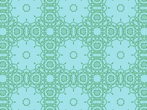 Islamic Patterns Geometric Art Arabic Background Wallpaper Stock Illustration