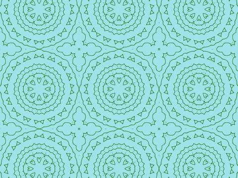 Islamic Patterns Geometric Art Arabic Background Wallpaper Illustrazione stock