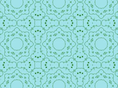 Islamic Patterns Geometric Art Arabic Background Wallpaper Stock Illustration