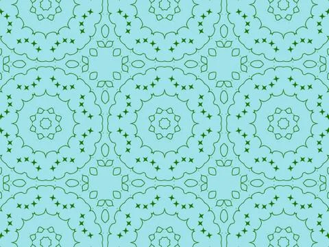 Islamic Patterns Geometric Art Arabic Background Wallpaper Stock Illustration