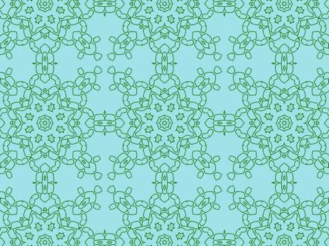 Islamic Patterns Geometric Art Arabic Background Wallpaper Stock Illustration