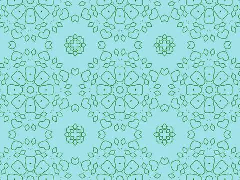 Islamic Patterns Geometric Art Arabic Background Wallpaper Stock Illustration