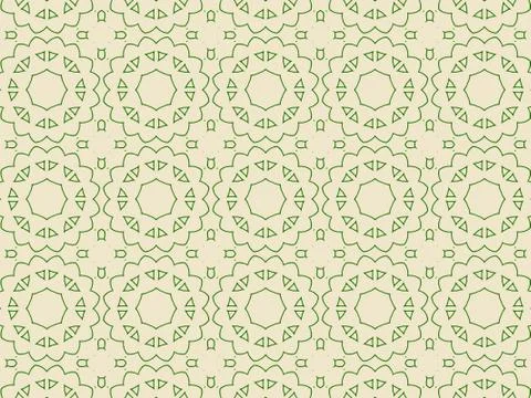 Islamic Patterns Geometric Art Arabic Background Wallpaper Stock Illustration