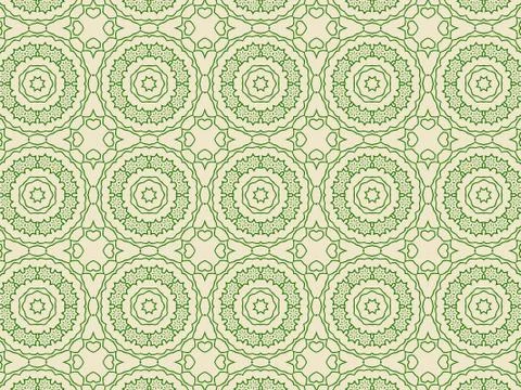Islamic Patterns Geometric Art Arabic Background Wallpaper Illustrazione stock