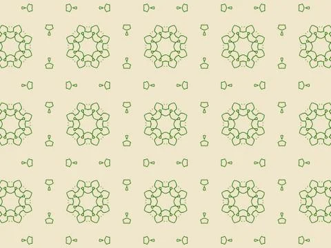 Islamic Patterns Geometric Art Arabic Background Wallpaper Stock Illustration