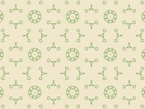 Islamic Patterns Geometric Art Arabic Background Wallpaper Stock Illustration