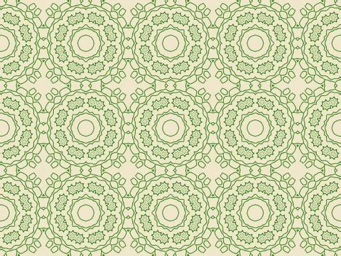 Islamic Patterns Geometric Art Arabic Background Wallpaper Stock Illustration