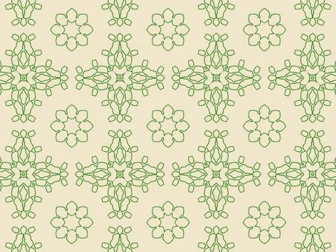 Islamic Patterns Geometric Art Arabic Background Wallpaper Stock Illustration