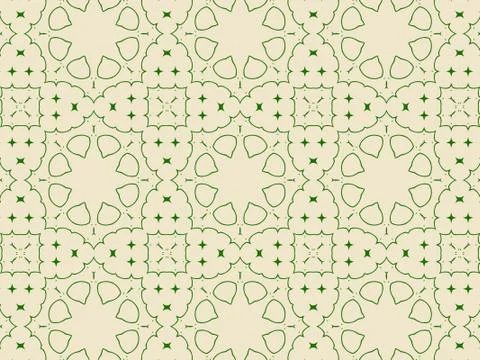 Islamic Patterns Geometric Art Arabic Background Wallpaper Stock Illustration