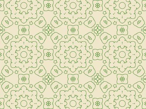 Islamic Patterns Geometric Art Arabic Background Wallpaper Stock Illustration