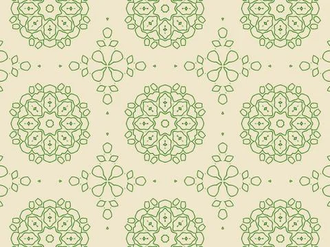 Islamic Patterns Geometric Art Arabic Background Wallpaper Stock Illustration