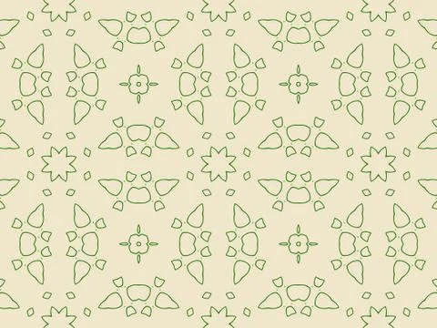 Islamic Patterns Geometric Art Arabic Background Wallpaper Stock Illustration