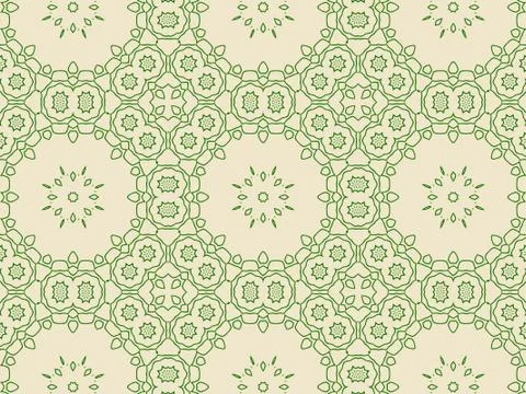 Islamic Patterns Geometric Art Arabic Background Wallpaper Stock Illustration