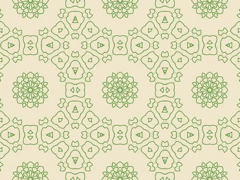 Islamic Patterns Geometric Art Arabic Background Wallpaper Stock Illustration