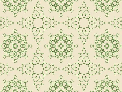 Islamic Patterns Geometric Art Arabic Background Wallpaper Stock Illustration