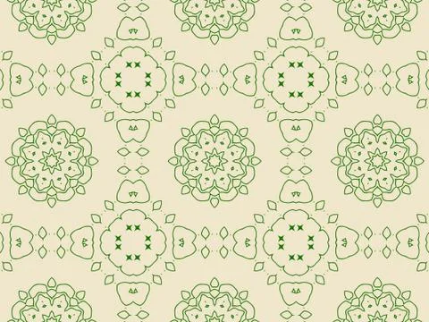 Islamic Patterns Geometric Art Arabic Background Wallpaper Illustrazione stock