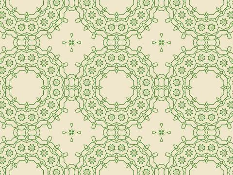 Islamic Patterns Geometric Art Arabic Background Wallpaper Stock Illustration