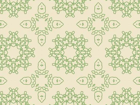 Islamic Patterns Geometric Art Arabic Background Wallpaper Stock Illustration