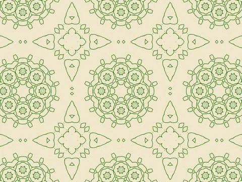 Islamic Patterns Geometric Art Arabic Background Wallpaper Stock Illustration