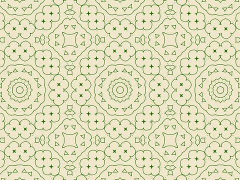 Islamic Patterns Geometric Art Arabic Background Wallpaper Stock Illustration