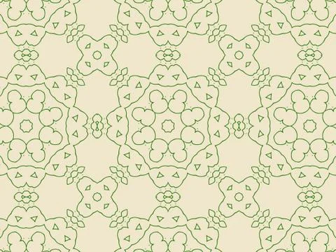 Islamic Patterns Geometric Art Arabic Background Wallpaper Stock Illustration