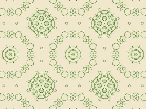 Islamic Patterns Geometric Art Arabic Background Wallpaper Stock Illustration