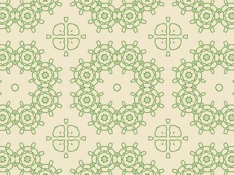 Islamic Patterns Geometric Art Arabic Background Wallpaper Stock Illustration