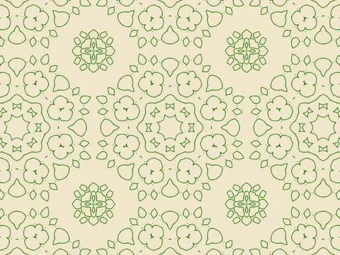 Islamic Patterns Geometric Art Arabic Background Wallpaper Stock Illustration