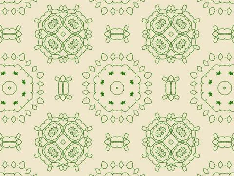 Islamic Patterns Geometric Art Arabic Background Wallpaper Stock Illustration